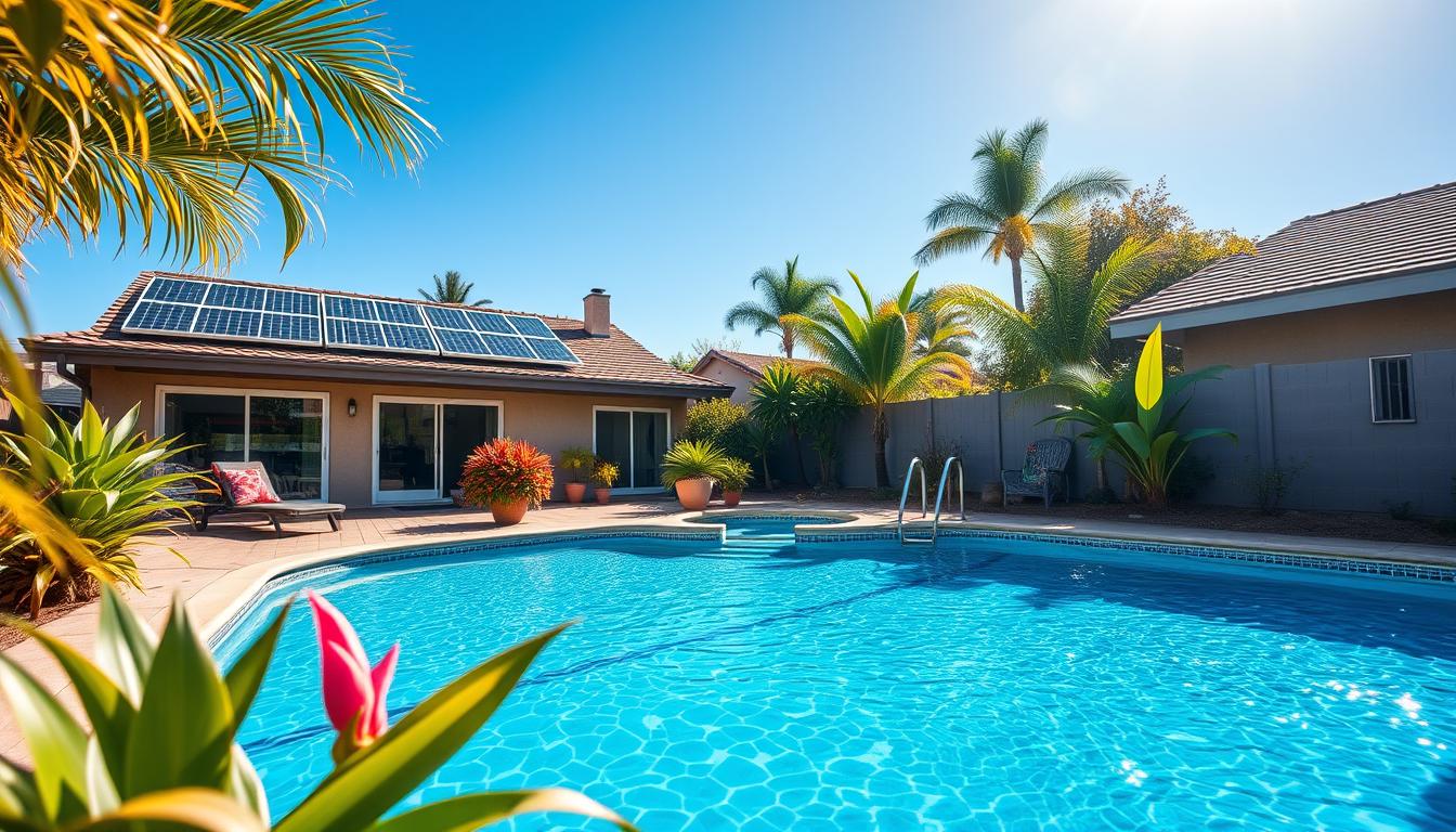 solar pool heating