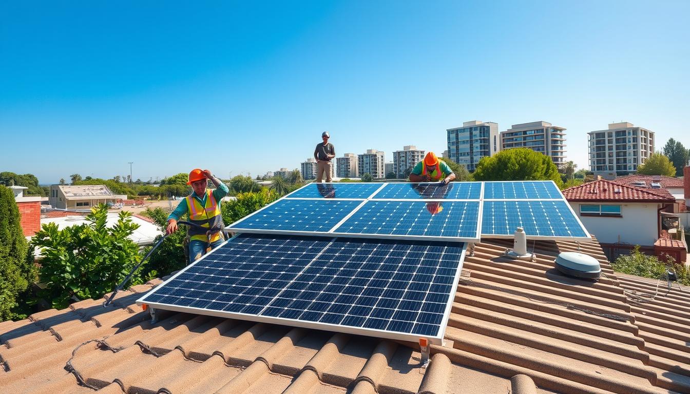 solar panel installation services