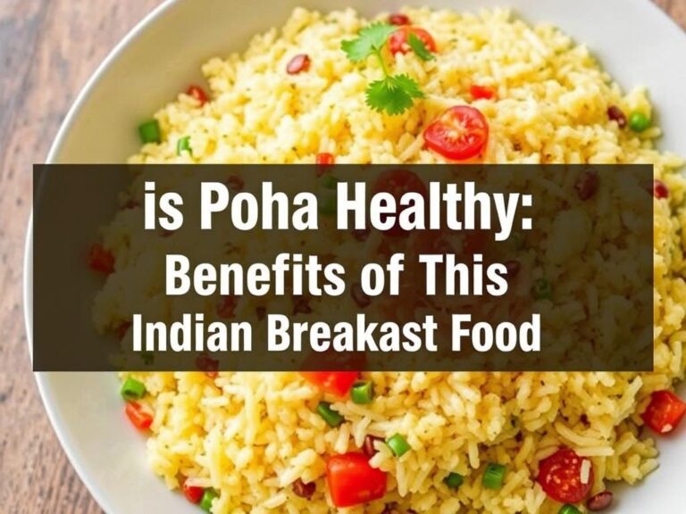 Is Poha Healthy: Benefits of This Indian Breakfast Food