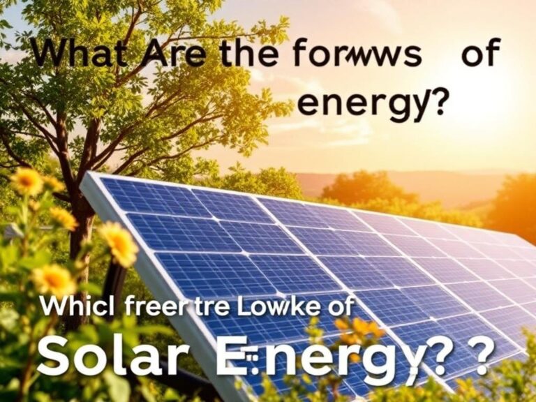 What Are the Forms of Solar Energy? - Energy Guide