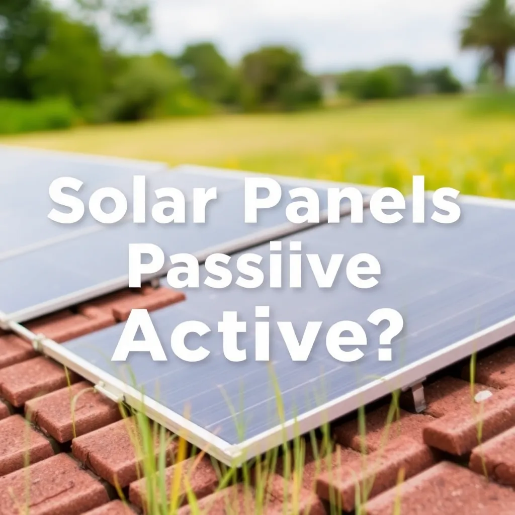 Are Solar Panels Passive or Active? - Energy Guide