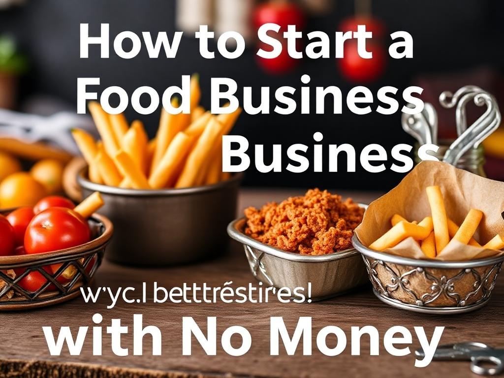 How to Start a Food Business with No Money