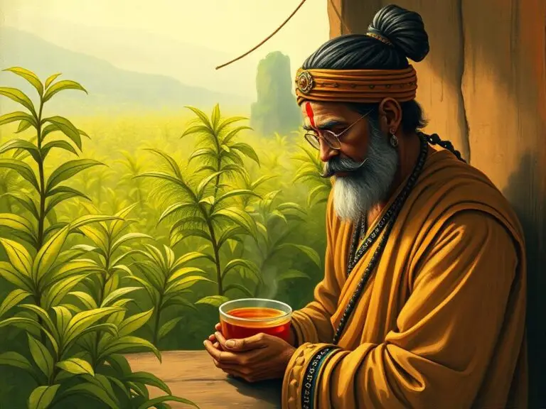 The Indian Legend Behind Tea's Ancient Discovery