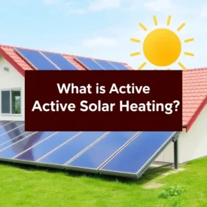 What Is Active Solar Heating? – Renewable Energy Guide